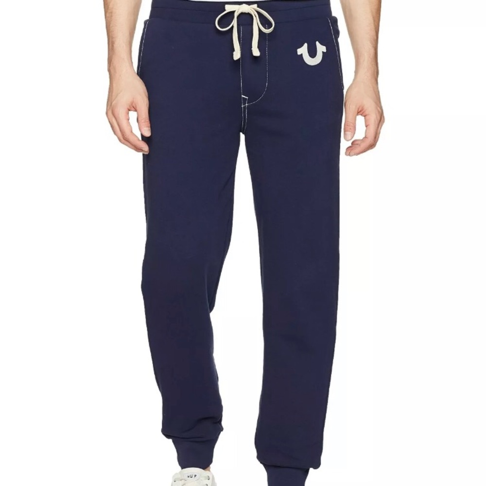 True Religion Men's Classic Logo Jogger Sweatpant